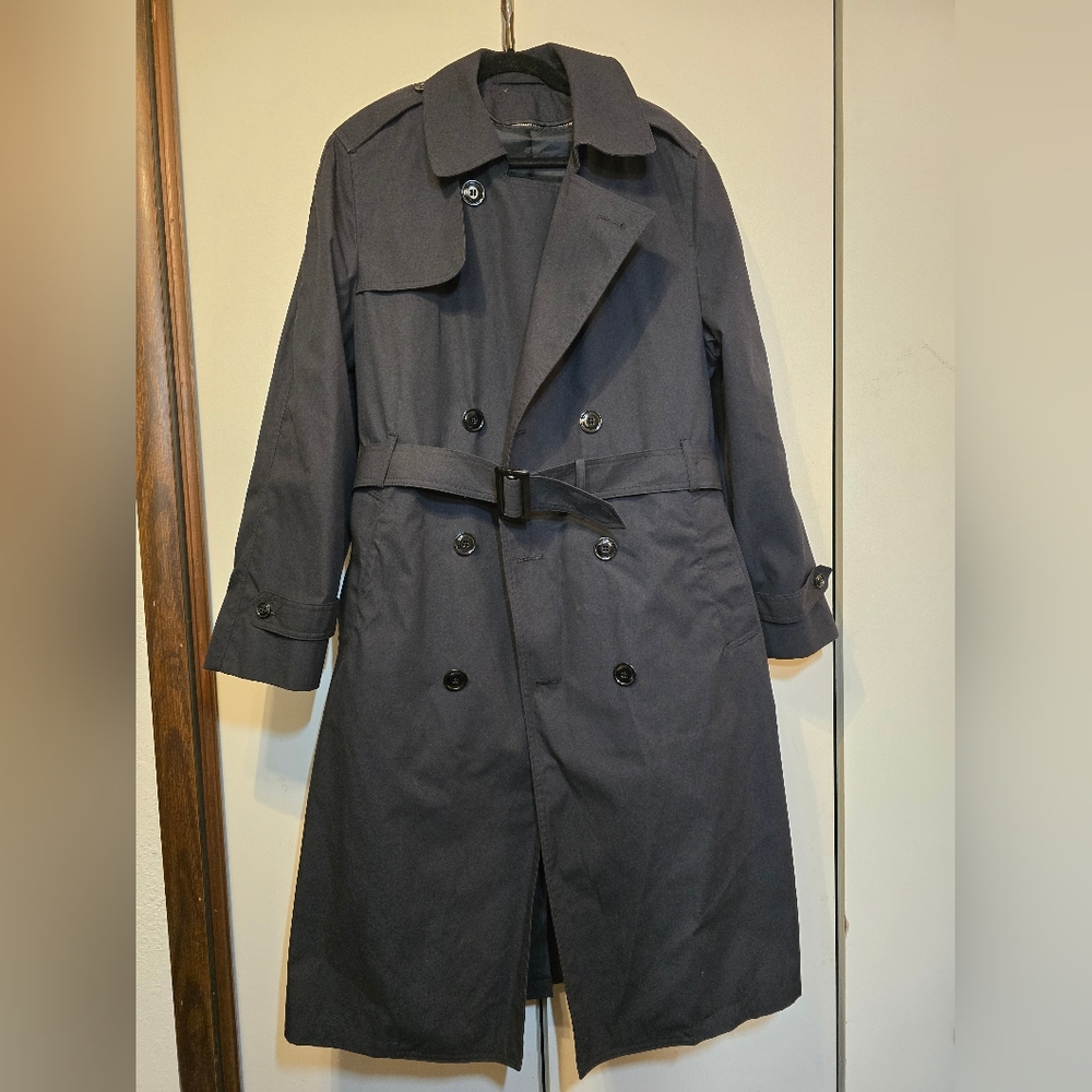 Classic Black Trench Coat